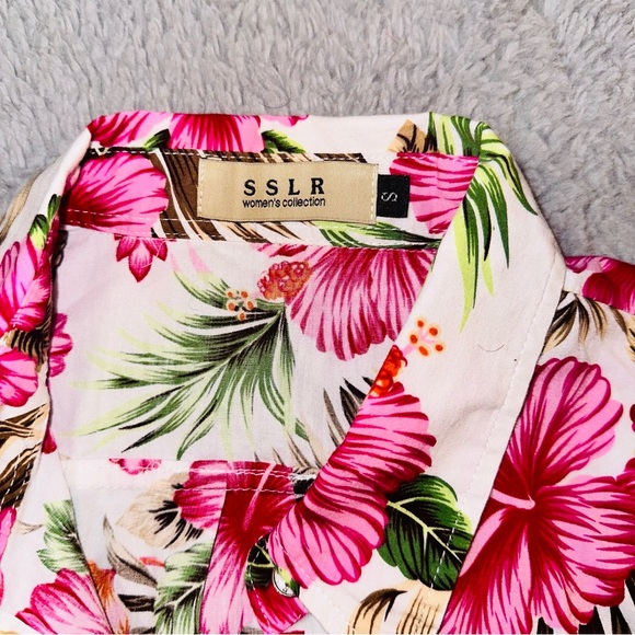 Floral Hawaiian button up shirt - Picture 3 of 9